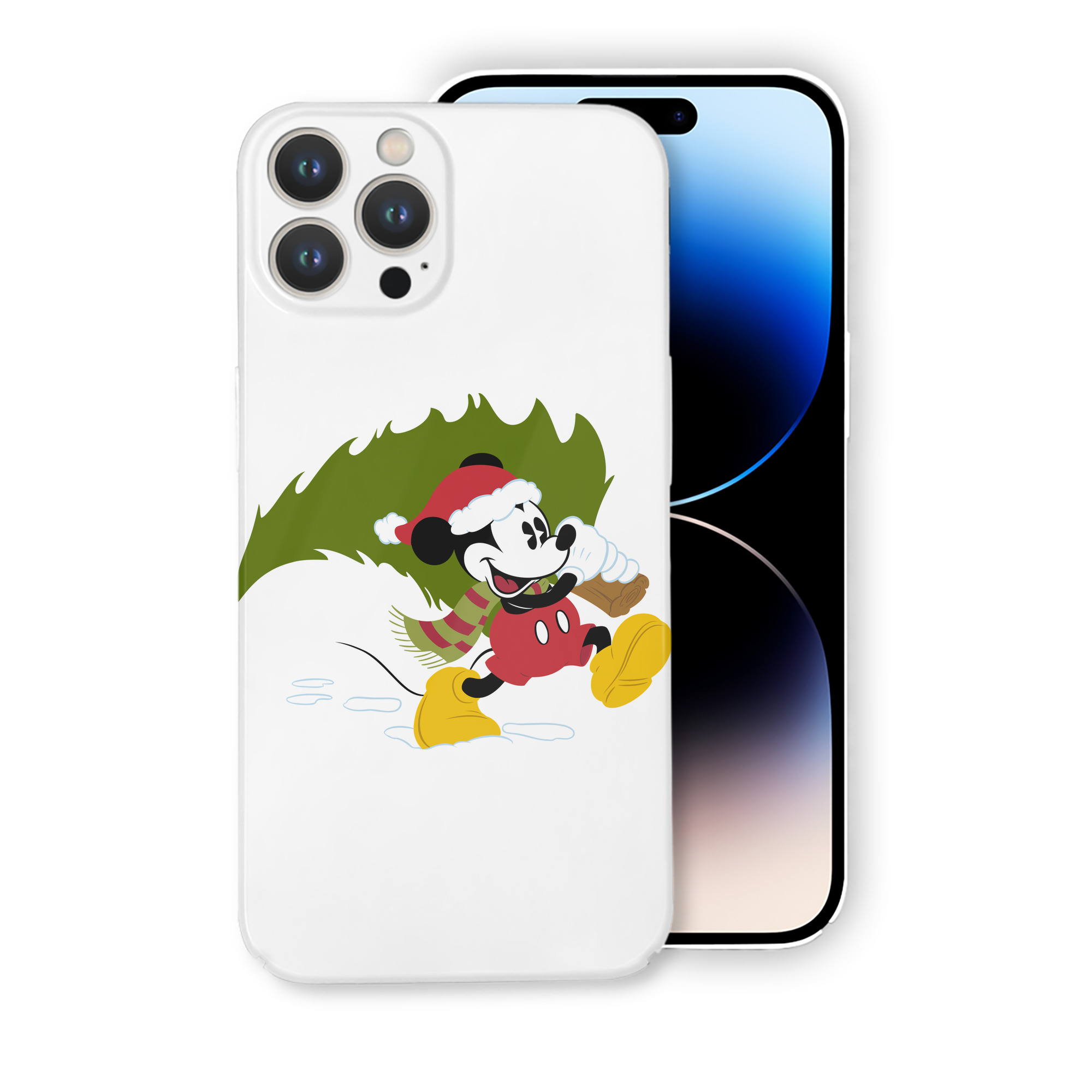 （画像用） ミッキーマウス Mickey Mouse 【iPhone 14シリーズ対応】ハードケース